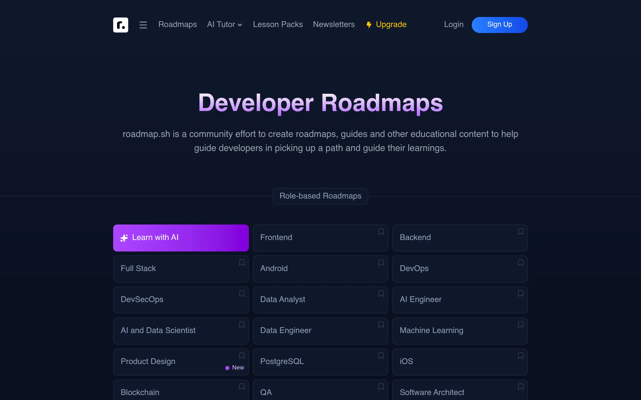 Roadmap.sh