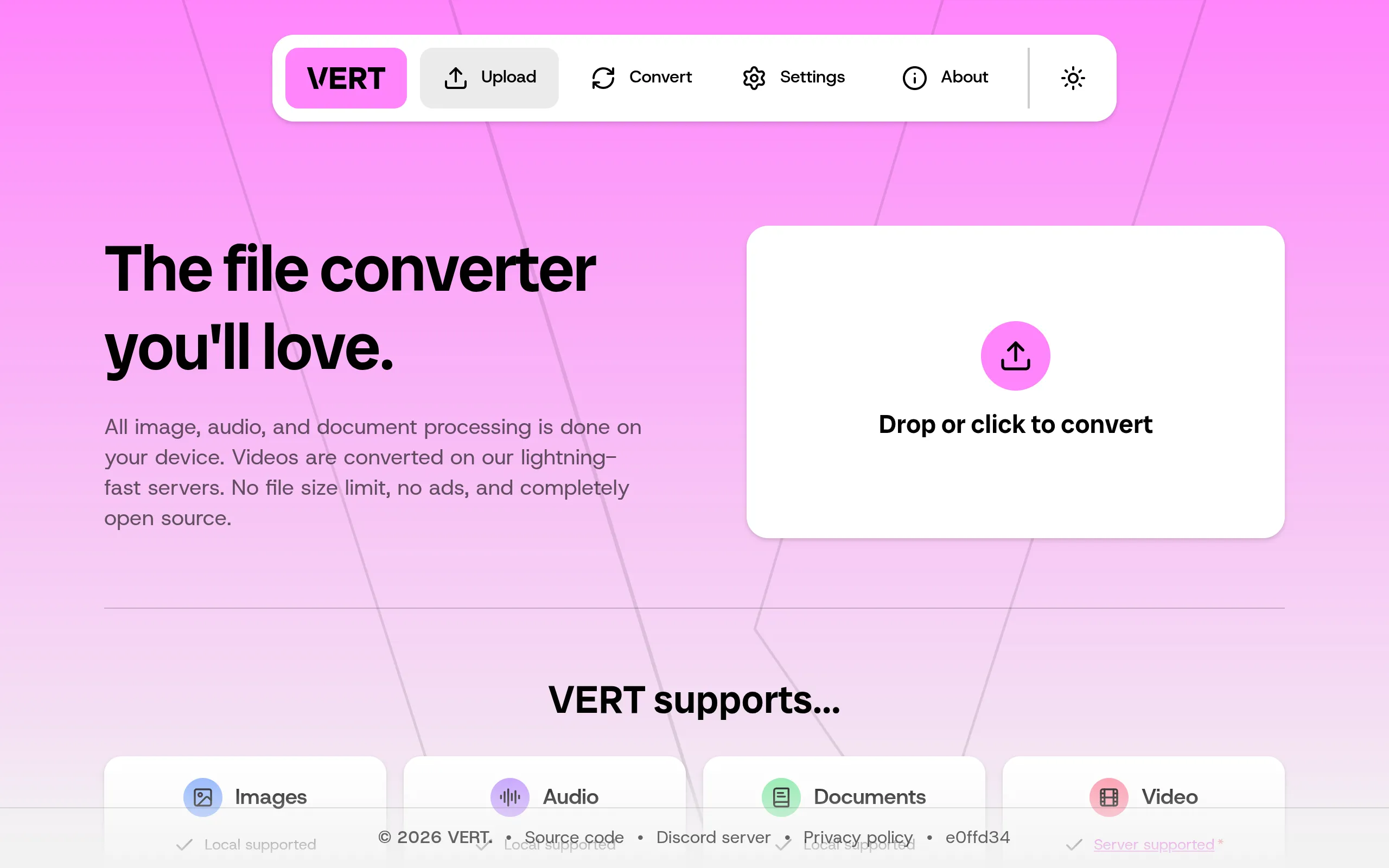 VERT.sh